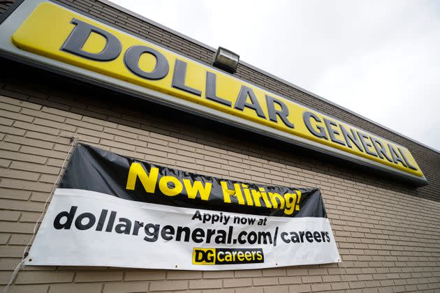 A help wanted sign is displayed at the Dollar General store in Cicero, Indiana, Wednesday, Sept. 2, 2020. (AP Photo/Michael Conroy) (Photo: via Associated Press)