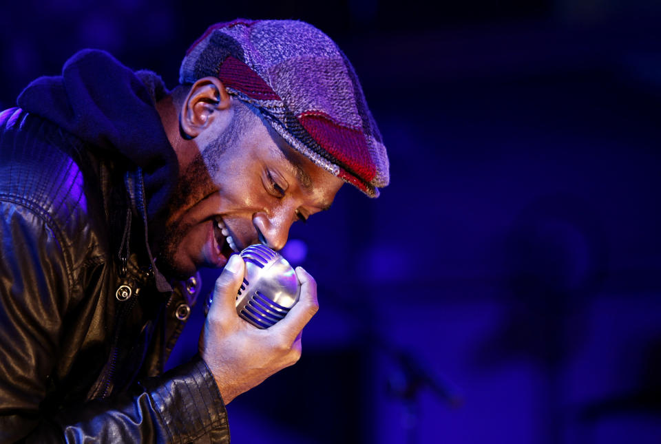 FILE - Musician Mos Def performs during a party for Google's new music search on Wednesday, Oct. 28, 2009, in Los Angeles. Mos Def turns 47 on Dec. 11. (AP Photo/Matt Sayles, File)