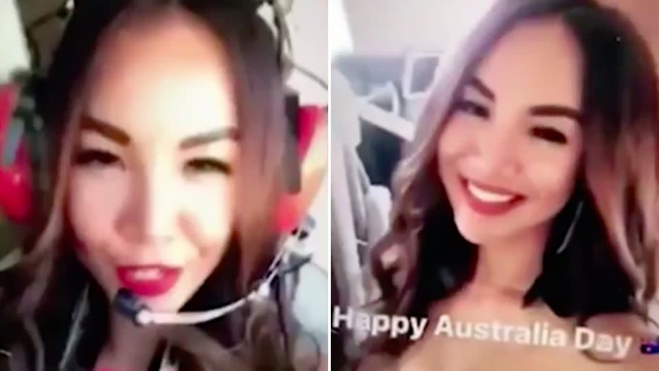 A Snapchat video has revealed Endah Cakrawati's final moments.