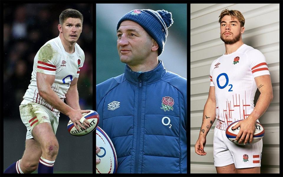 Owen Farrell, Steve Borthwick, Ollie Hassell-Collins - Steve Borthwick ditches 'finishers' and picks Eddie Jones rejects