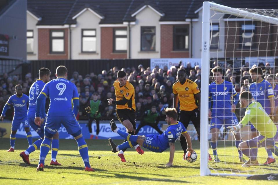 Cupset: Newport scored twice in the last 15 minutes (Getty Images)