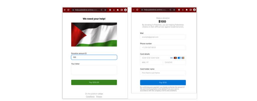 https://www.netcraft.com/blog/donation-fraud-scammers-exploit-generosity-in-gaza-conflict/