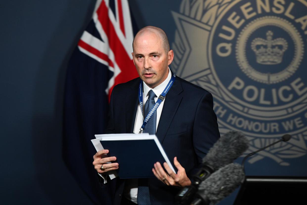 <span>Queensland police service Det Supt Benjamin Fadian.</span><span>Photograph: Jono Searle/AAP</span>