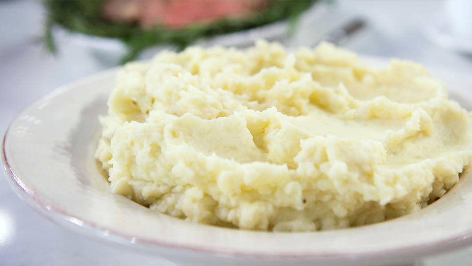 Katie Lee's Christmas dinner recipes: juicy prime rib and creamy mashed potatoes. TODAY, December 19th 2016. (Nathan Congleton)