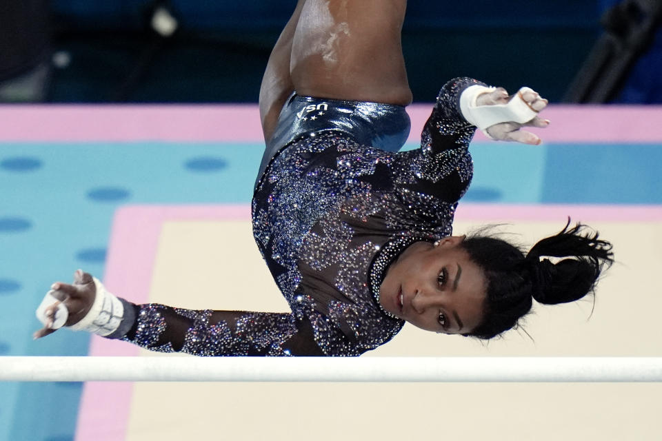 Olympic qualifying wasn't the first time Simone Biles tweaked an injury