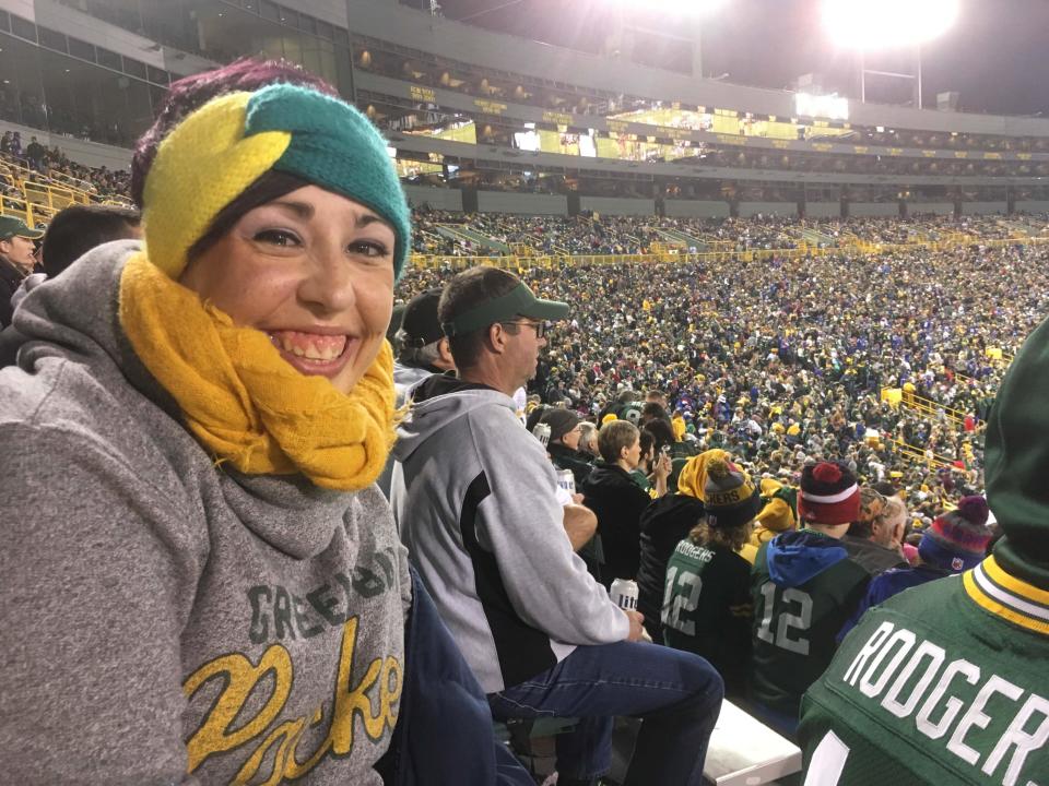 Molly Jasinski, 29, from West Allis, Wisconsin. (Special to Yahoo Sports) 