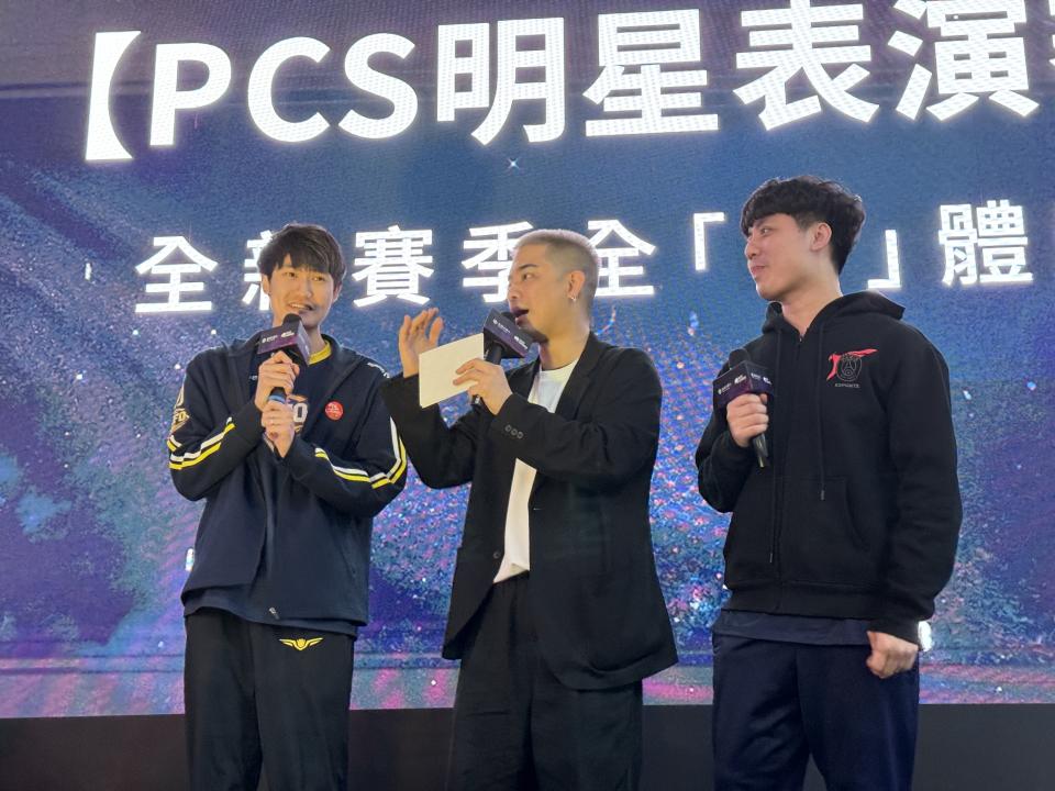 Karsa、Maple 今日帶隊參加台北電玩展的PCS明星賽（圖源：Yahoo奇摩遊戲）