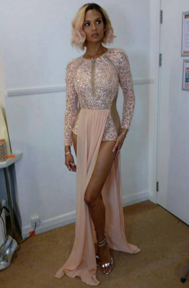 Alesha Dixon stuns in slinky golden dress for Britain's Got Talent  semi-final - Yahoo Sport