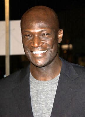 Peter Mensah at the LA premiere of Columbia's Tears of the Sun