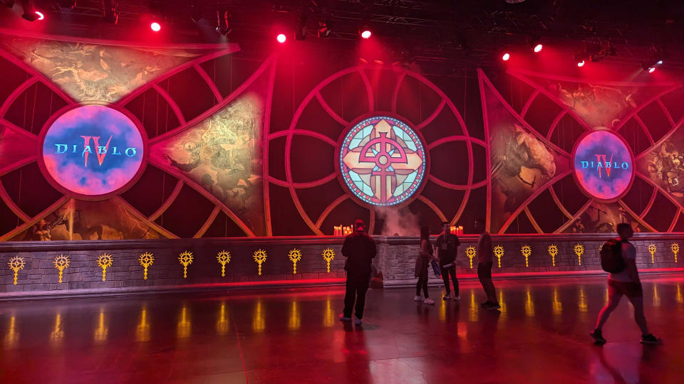 Diablo 4 BlizzCon 2023 section photos