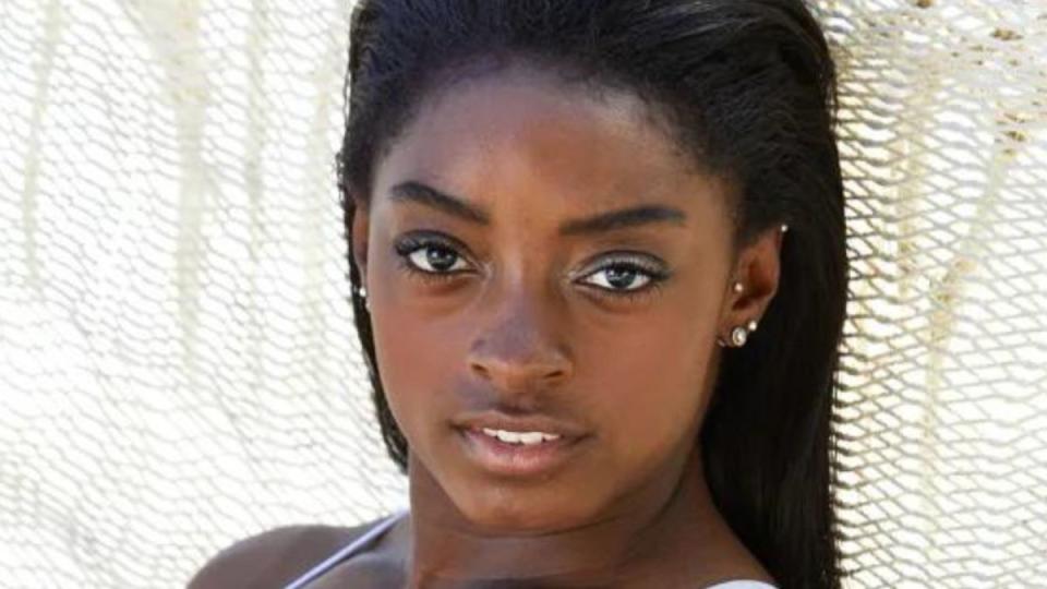 Simone Biles was photographed by Walter Chin in Puerto Vallarta, Mexico.<p>Walter Chin/Sports Illustrated</p>