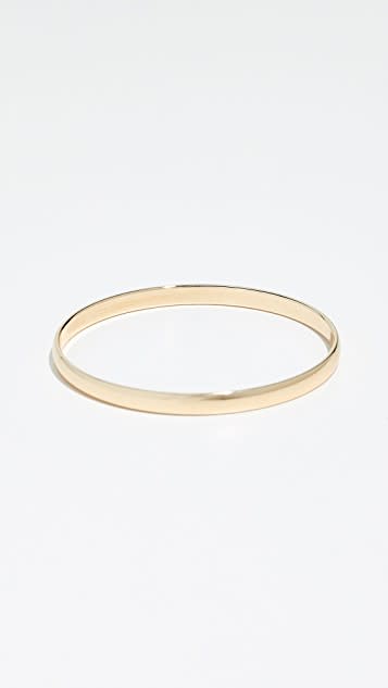 kate spade new york Idiom Collection "Heart of Gold" Bangle Bracelet, 7.75" (Amazon)