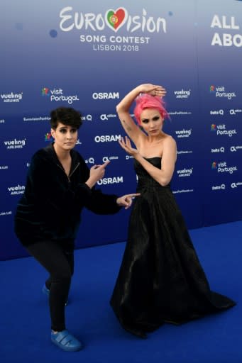 Portuguese singers Claudia Pascoal and Isaura will represent their country at this year's Eurovision festival in Lisbon