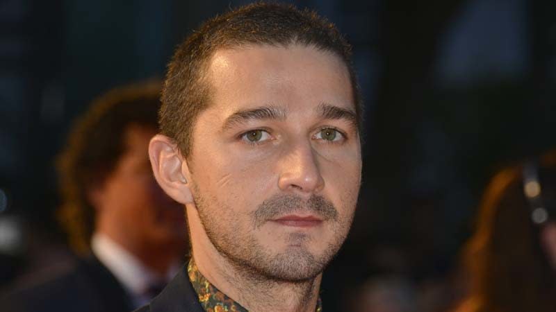 Shia LaBeouf arrives at a screening of "Borg/McEnroe" during the 42nd annual Toronto International Film Festival on Sept. 7, 2017, in Toronto.