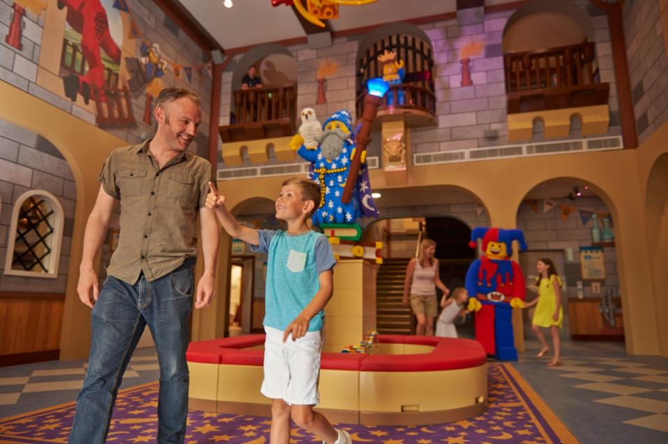 You’ll love this magical hotel almost as much as your kids will (Legoland Castle Hotel)