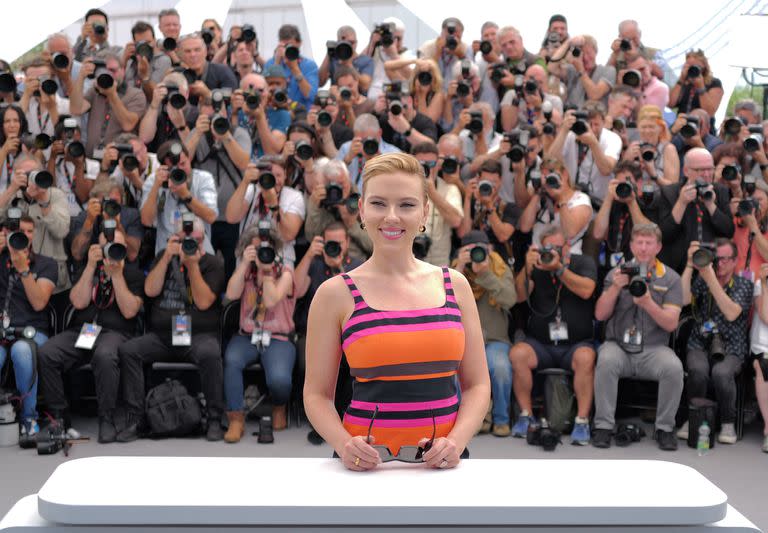A 18 años de su debut en la industria cinematográfica, Scarlett Johansson fue ovacionada por el público presente por su gran actuación en este film de Wes Anderson