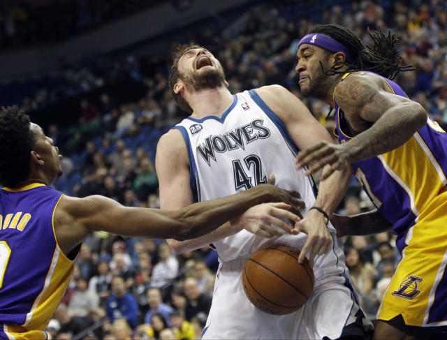 Lakers come to Target Center with 10-game losing streak on the road