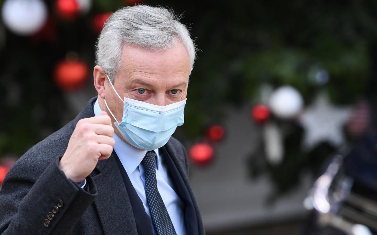 French economy and finance minister Bruno Le Maire - ALAIN JOCARD/AFP