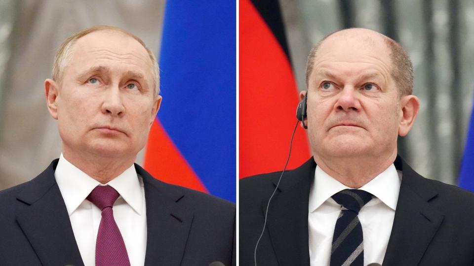 Putin und Scholz