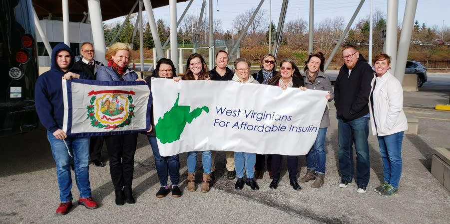 Last year, West Virginia lawmakers organized a bus trip to Canada to help constituents buy affordable insulin. In March, the state passed a $100 copay cap. (Courtesy of Barbara Evans Fleischauer)