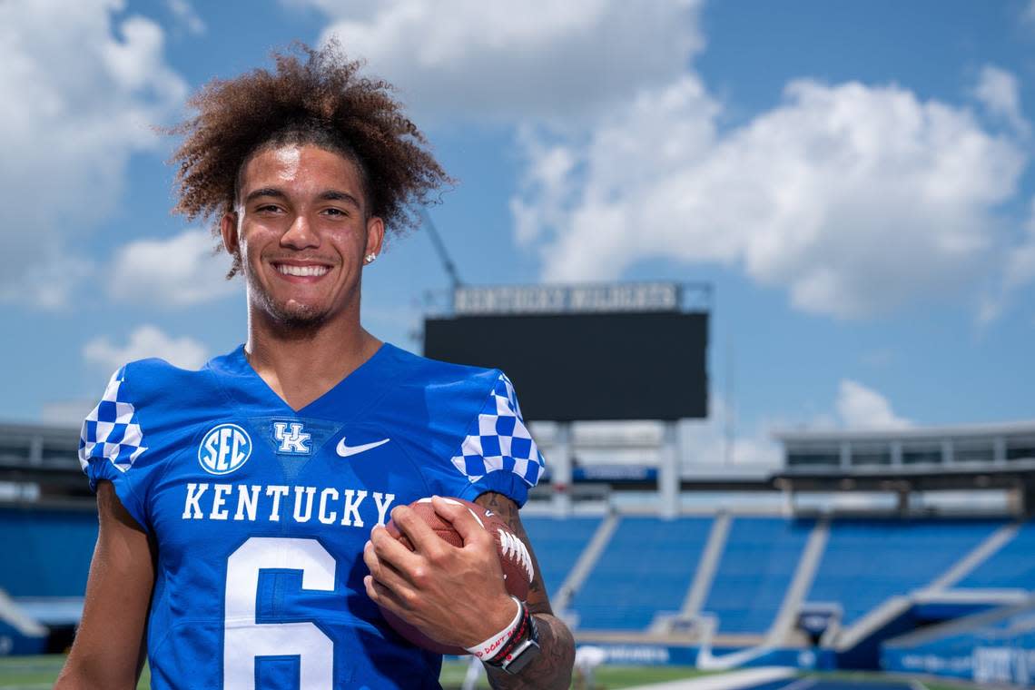 Kentucky will be looking for Dane Key, a freshman wide receiver out of Frederick Douglass, to contribute to its passing attack this season.