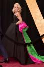 <p> The star wore a strapless Christian Siriano creation to the 2018 Academy Awards. From the front, the gown looked great. From the back? That's another story. </p>