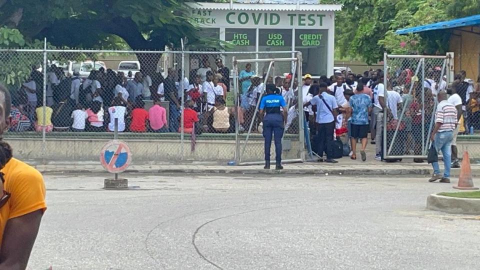 Haitians are traveling to Nicaragua in mass from Haiti in hope of being able to get to the United States. The trips are operated by travel agencies that are chartering flights and charging more than $3,000 per passenger. Johnny Fils-Aimé /For the Miami Herald