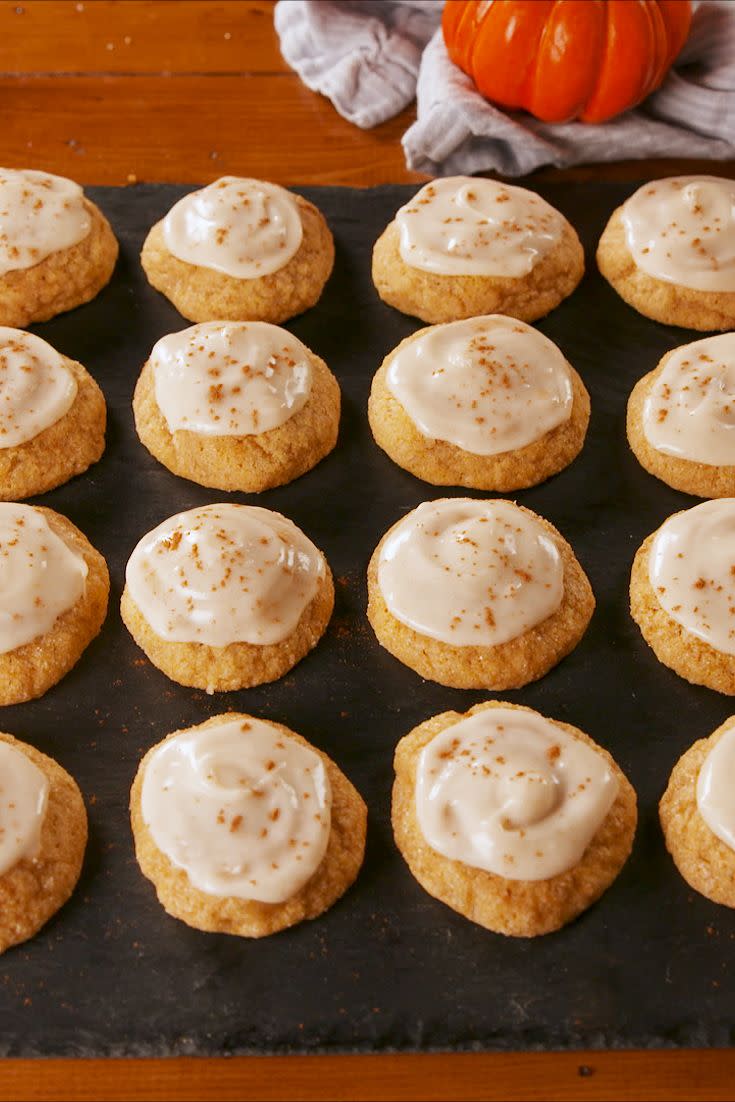 Pumpkin Sugar Cookies