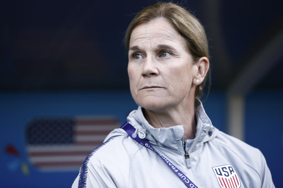 La seleccionadora de EEUU, Jill Ellis. (Catherine Steenkeste/Getty Images)