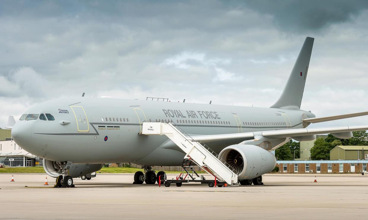 <span>AirTanker has previously been appointed by the government to supply tanker aircraft to the RAF.</span><span>Photograph: Paul Crouch/PA</span>