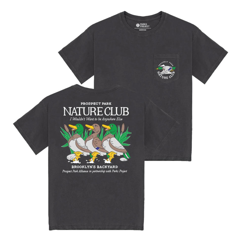 Prospect Park Alliance x Parks Project Nature Club Pocket Tee, Nature T-Shirts for Men