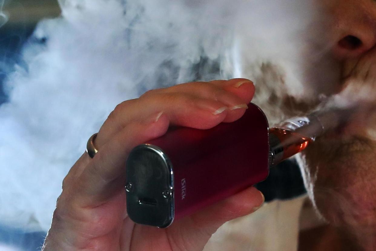 Health officials said hospitals should sell e-cigarettes to patients and create vaping lounges: PA