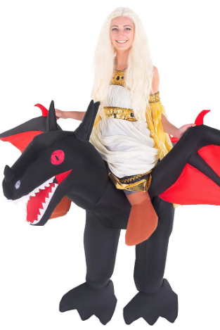 Mother of Dragons Ride-On Halloween Costume (Bild: Partycity)