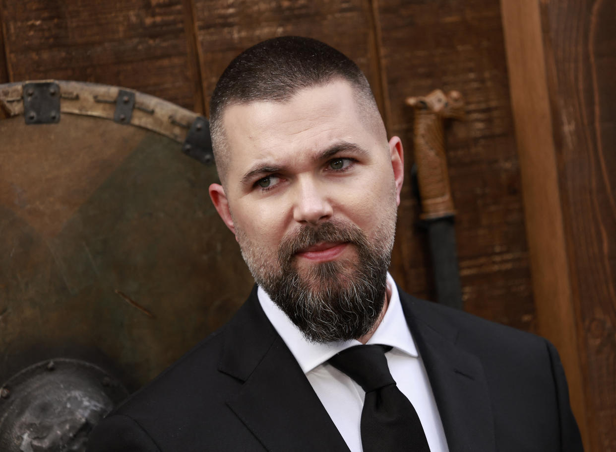 US director Robert Eggers arrives to the Los Angeles premiere of 