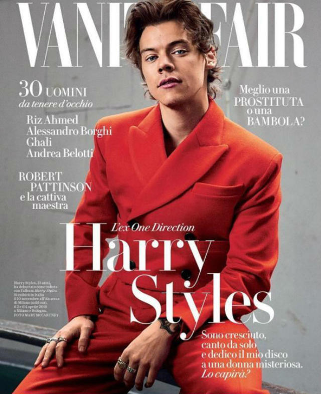 Harry Styles, el primer hombre que protagoniza en solitario la portada de  Vogue en Estados Unidos