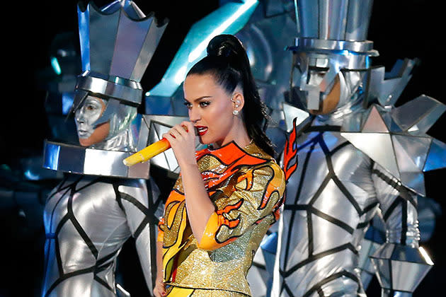 Katy Perry's Super Bowl outfits.