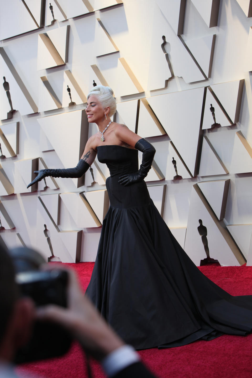 Lady Gaga, 2020 oscars, alexander mcqueen dress