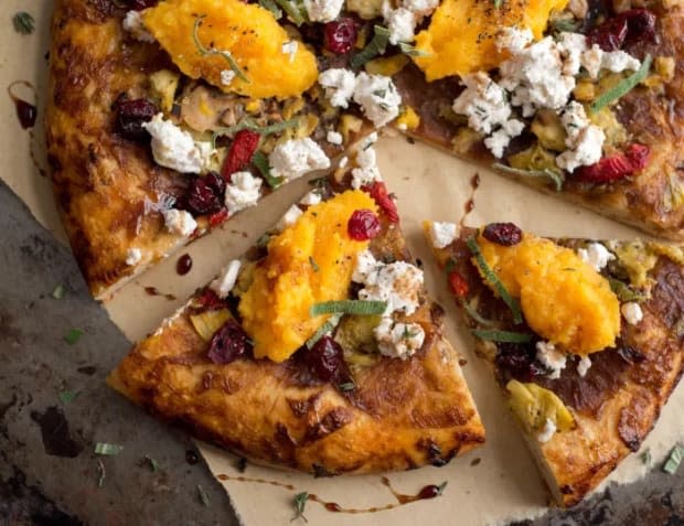 <p><a href="https://parade.com/1264478/kelli-acciardo/butternut-squash-flatbread-with-herbed-vegan-ricotta/" rel="nofollow noopener" target="_blank" data-ylk="slk:Amy's Kitchen;elm:context_link;itc:0;sec:content-canvas" class="link ">Amy's Kitchen</a></p>