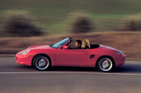 <p>Porsche had some major financial troubles when the Boxster arrived in 1996. It needed a <strong>sure-fire hit </strong>on its hands, a volume seller that would fill its coffers. And that's exactly what the Boxster achieved, with buyers unable to get enough of this brilliant-handling, mid-engined two-seater convertible, with its zesty and free-revving six-cylinder powerplant.</p><p>Some were put off by the styling, but the car was a steal with its electrifying performance in Boxster S form – to the point where many questioned the relevance of the 911 which cost around twice as much.</p><p><strong>Honourable mentions in 1996: </strong>Ferrari 550M, Ford Ka, Jaguar XK8, Lotus Elise, Mercedes SLK, Renault Scenic, TVR Cerbera, General Motors EV-1</p>