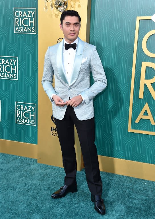 <p>Actor Henry Golding attends the premiere of “Crazy Rich Asians” at the TCL Chinese Theatre IMAX in Hollywood, California on 7 August. (PHOTO: Alberto E. Rodriguez/Getty Images/AFP) </p>