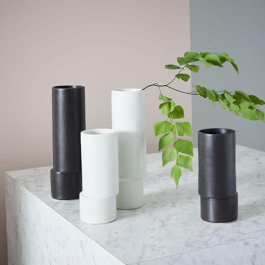 <p><a rel="nofollow noopener" href="http://www.westelm.com/products/bower-vases-d4468/?pkey=cbower" target="_blank" data-ylk="slk:Bower Vases;elm:context_link;itc:0;sec:content-canvas" class="link ">Bower Vases</a>, $19-$24</p>