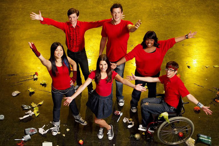 Cory Monteith interpretó a Finn Hudson en la serie Glee