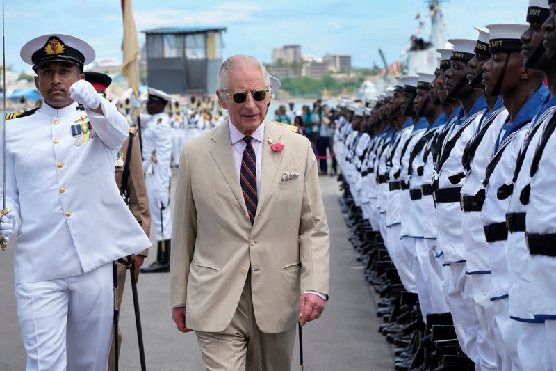 Britain's King Charles III and Queen Camilla visit Kenya