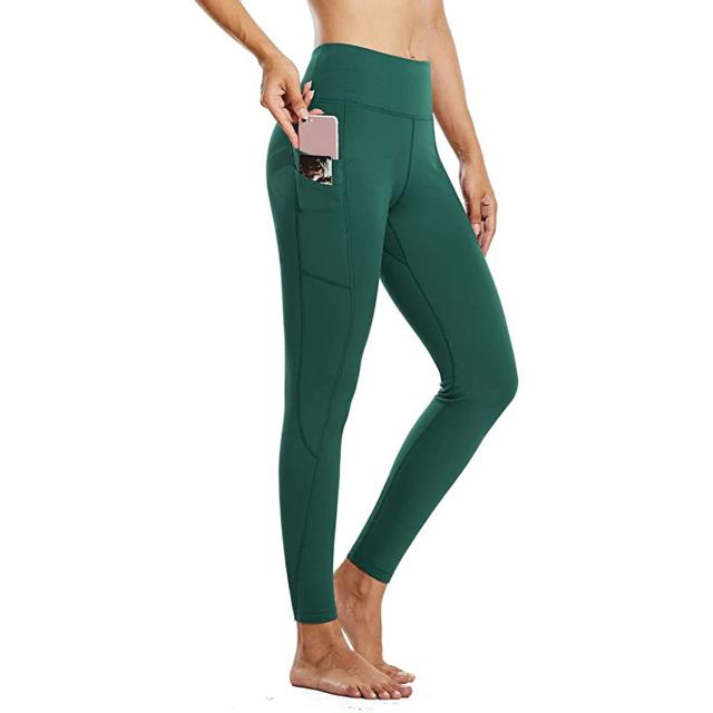 Buy MOREFEEL Fleece Lined Leggings with Pockets for Women High