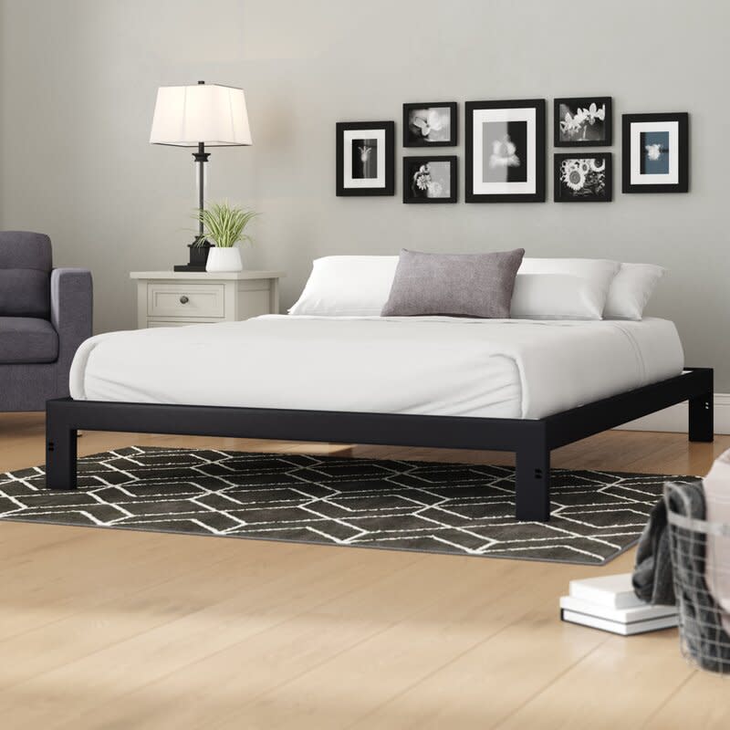 <p><a href="https://go.redirectingat.com?id=74968X1596630&url=https%3A%2F%2Fwww.wayfair.com%2F--%2Fpdp%2Falwyn-home--steel-bed-frame-x116381960-l776-w008786996.html&sref=https%3A%2F%2Fwww.housebeautiful.com%2Fshopping%2Ffurniture%2Fg30628079%2Fcheap-bed-frames%2F" rel="nofollow noopener" target="_blank" data-ylk="slk:Shop Now;elm:context_link;itc:0;sec:content-canvas" class="link ">Shop Now</a></p><p>Steel Bed Frame</p><p>wayfair.com</p><p>$215.99</p>