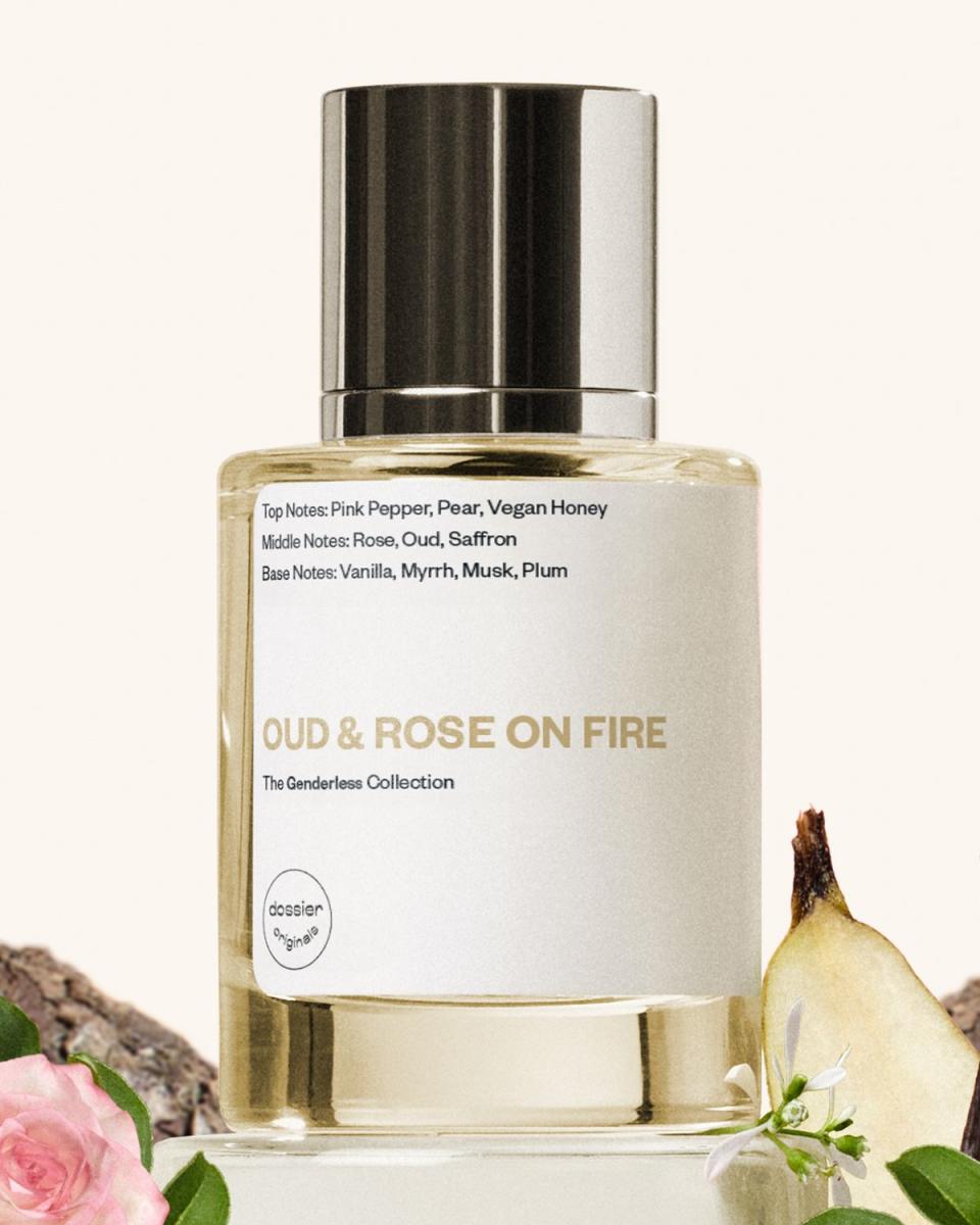 <p><a href="https://dossier.co/products/oud-rose-on-fire" rel="nofollow noopener" target="_blank" data-ylk="slk:Shop Now;elm:context_link;itc:0;sec:content-canvas" class="link ">Shop Now</a></p><p>Oud & Rose on Fire</p><p>dossier.co</p><p>$30.60</p><span class="copyright">Dossier</span>