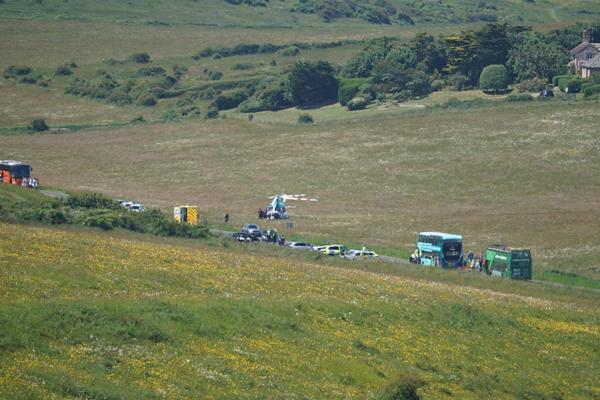 There was a crash at Beachy Head yesterday <i>(Image: Sussex News and Pictures)</i>