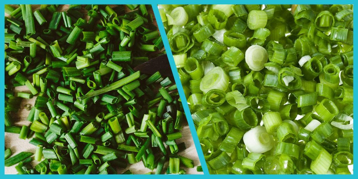 chives vs green onions