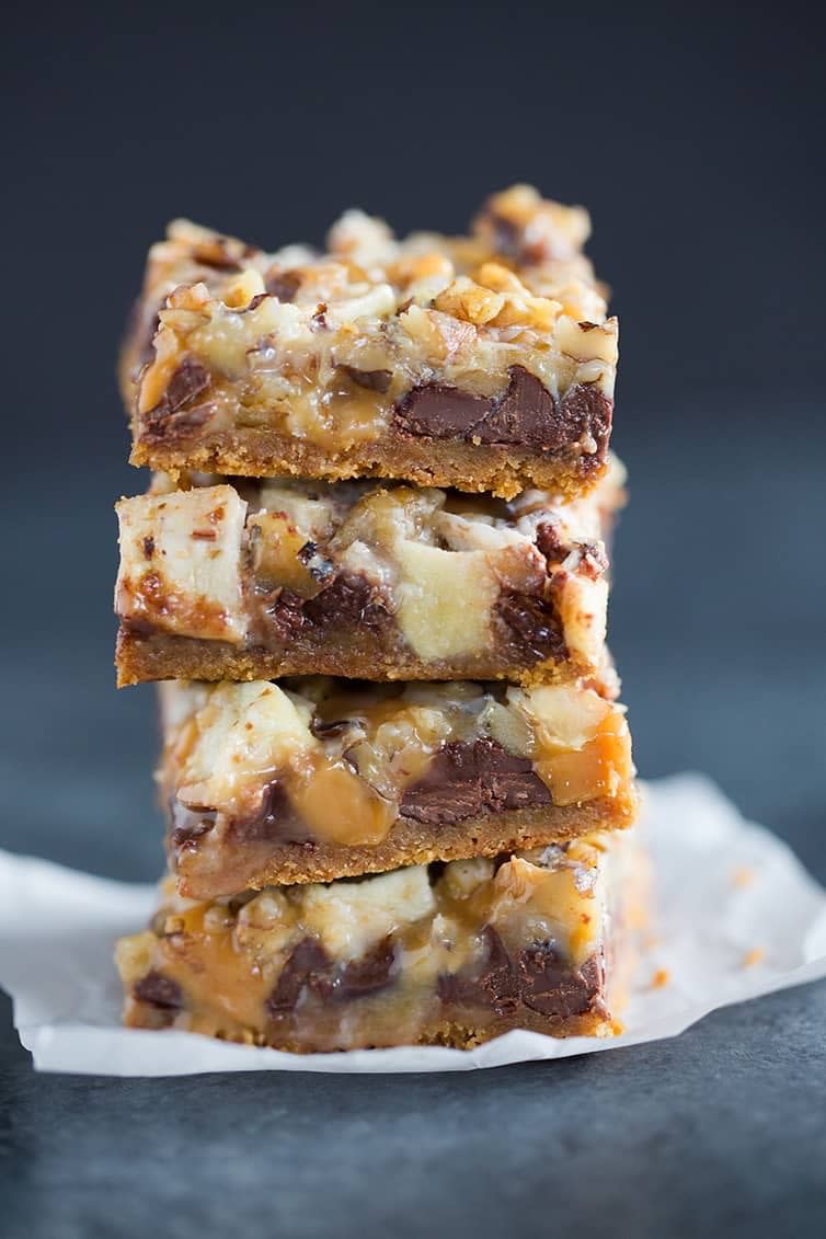 Caramel Apple Magic Bars