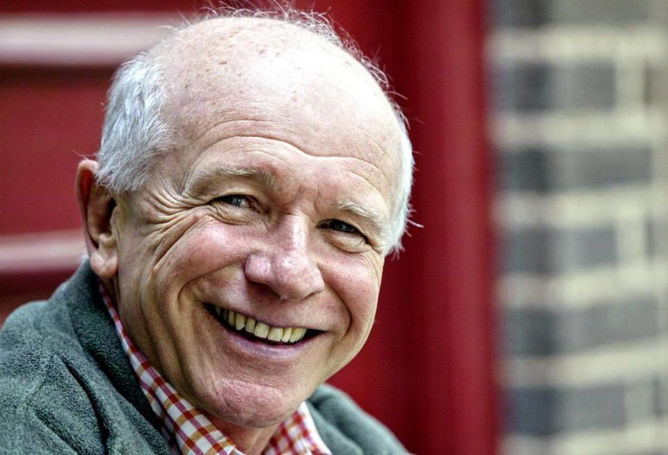 Tony Award-winning playwright Terrence McNally in front of the Philadelphia Theater Company in Philadelphia in 2006. McNally, one of America’s great playwrights whose prolific career included winning Tony Awards for the plays “Love! Valour! Compassion!” and “Master Class” and the musicals “Ragtime” and “Kiss of the Spider Woman,” died March 24, 2020, of complications from the coronavirus. He was 81.